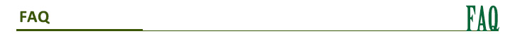 FAQ 